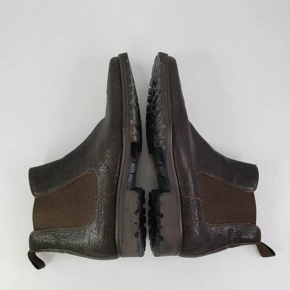 Donald Pliner Men’s Dress Boots Size 11 M Brown Leather Going Out Business Party